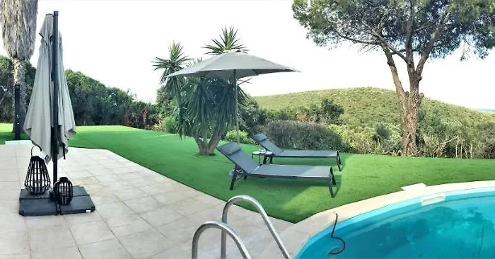 ヴィラ Azura, Vue Panoramique Et Proche A Santa Giulia, Piscine Chauffee ポルトヴェッキオ